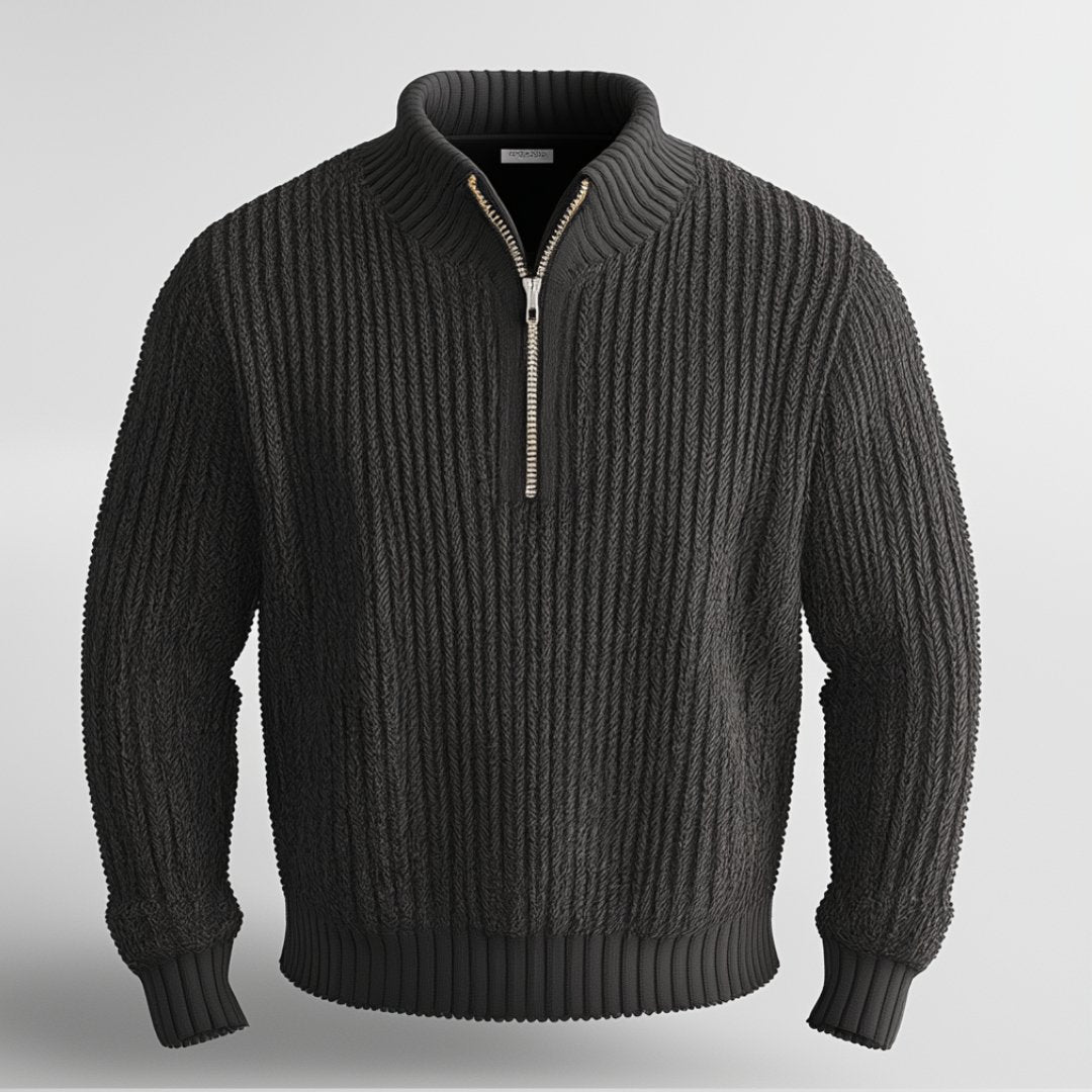 Sweter rozpinany | Ciepły | Sweter rozpinany | Sweter dzianinowy | Sweter rozpinany męski-Modaska