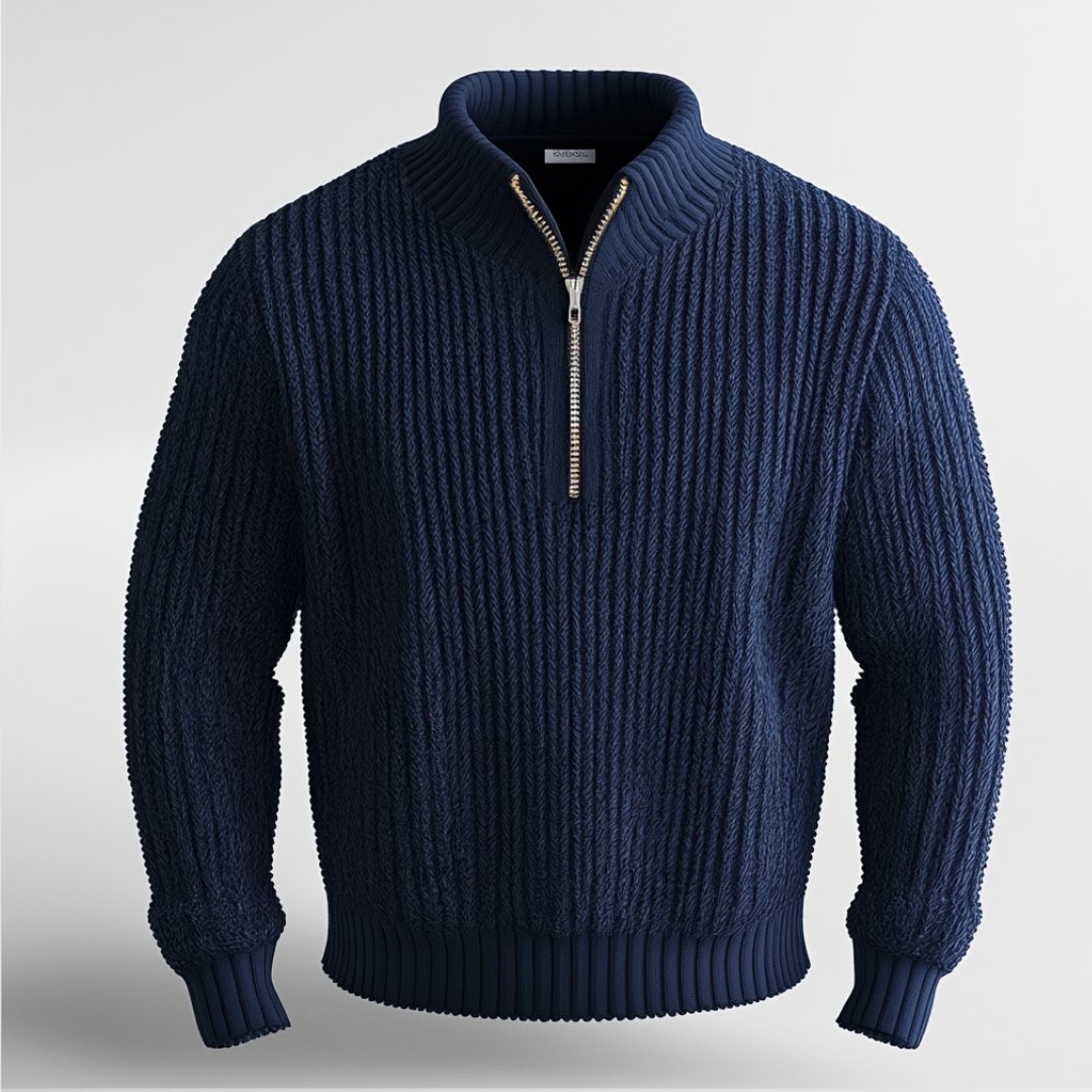 Sweter rozpinany | Ciepły | Sweter rozpinany | Sweter dzianinowy | Sweter rozpinany męski-Modaska